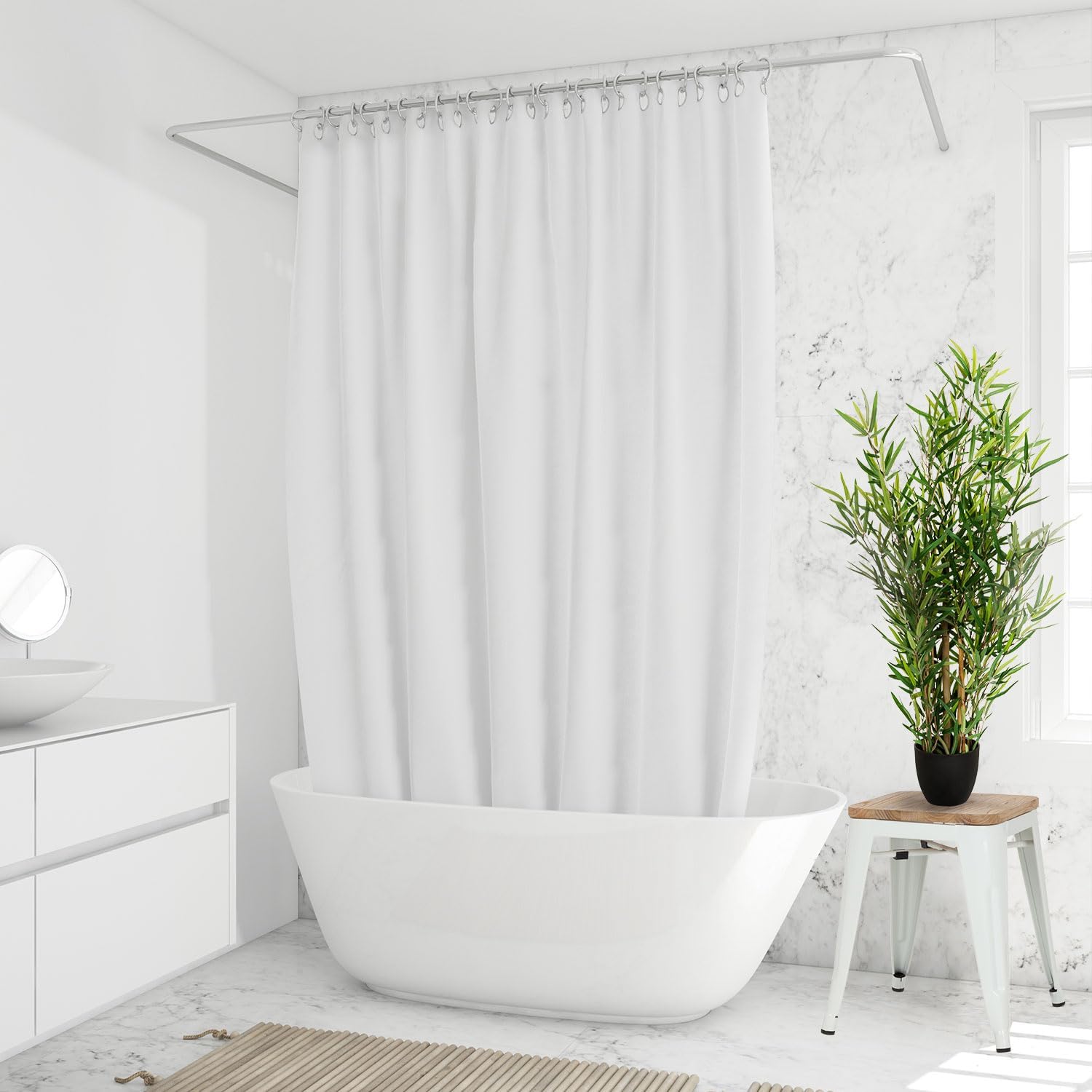 Pianta Artificiale Mini Bamboo 100 cm, Verde - immagine 2