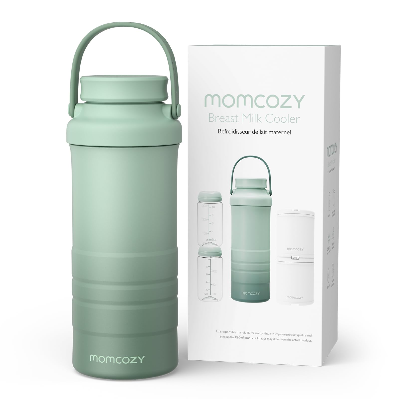 Momcozy - Raffreddatore Portatile per Latte Materno 628ml