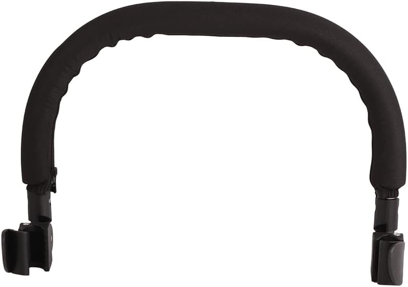 Barra Paraurti Universale Regolabile per Passeggino, Nera - immagine 1