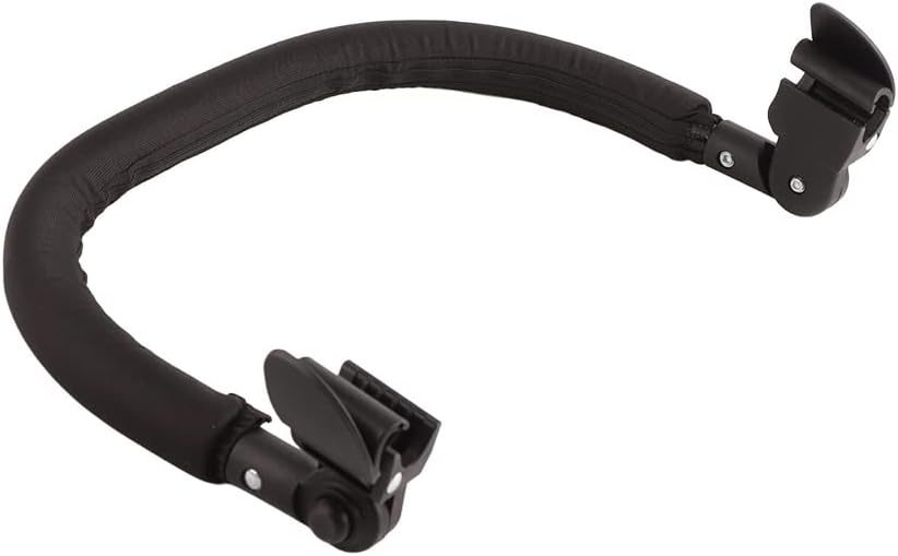 Barra Paraurti Universale Regolabile per Passeggino, Nera - immagine 4