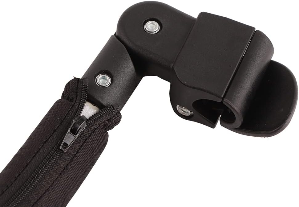 Barra Paraurti Universale Regolabile per Passeggino, Nera - immagine 7