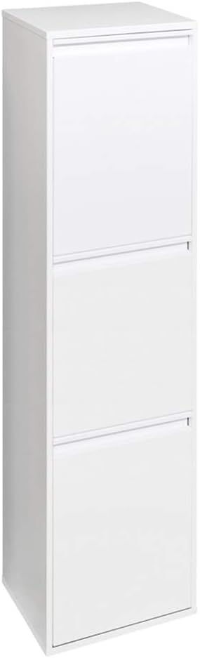 Arregui Basic CR301-B Pattumiera Differenziata 51L, Bianca - immagine 4