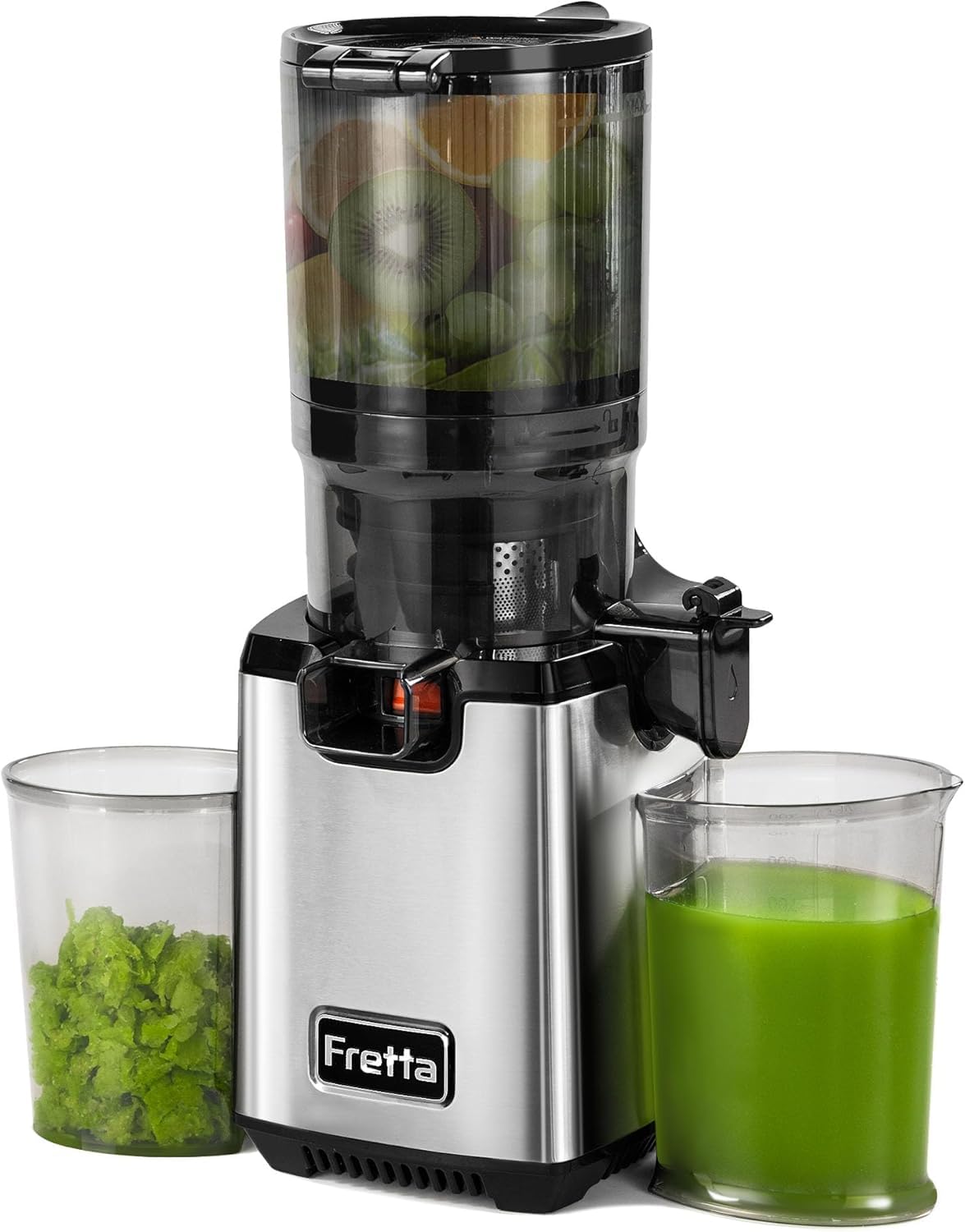 Fretta Juicer Slow Juicer - Spremiagrumi Acciaio Inox