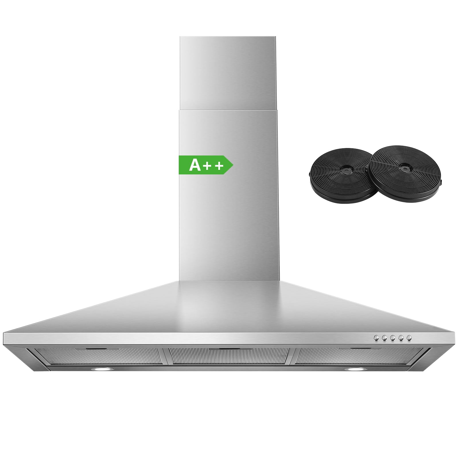 Sndoas Cappa Aspirante 90cm Classe A++ 350 m³/h