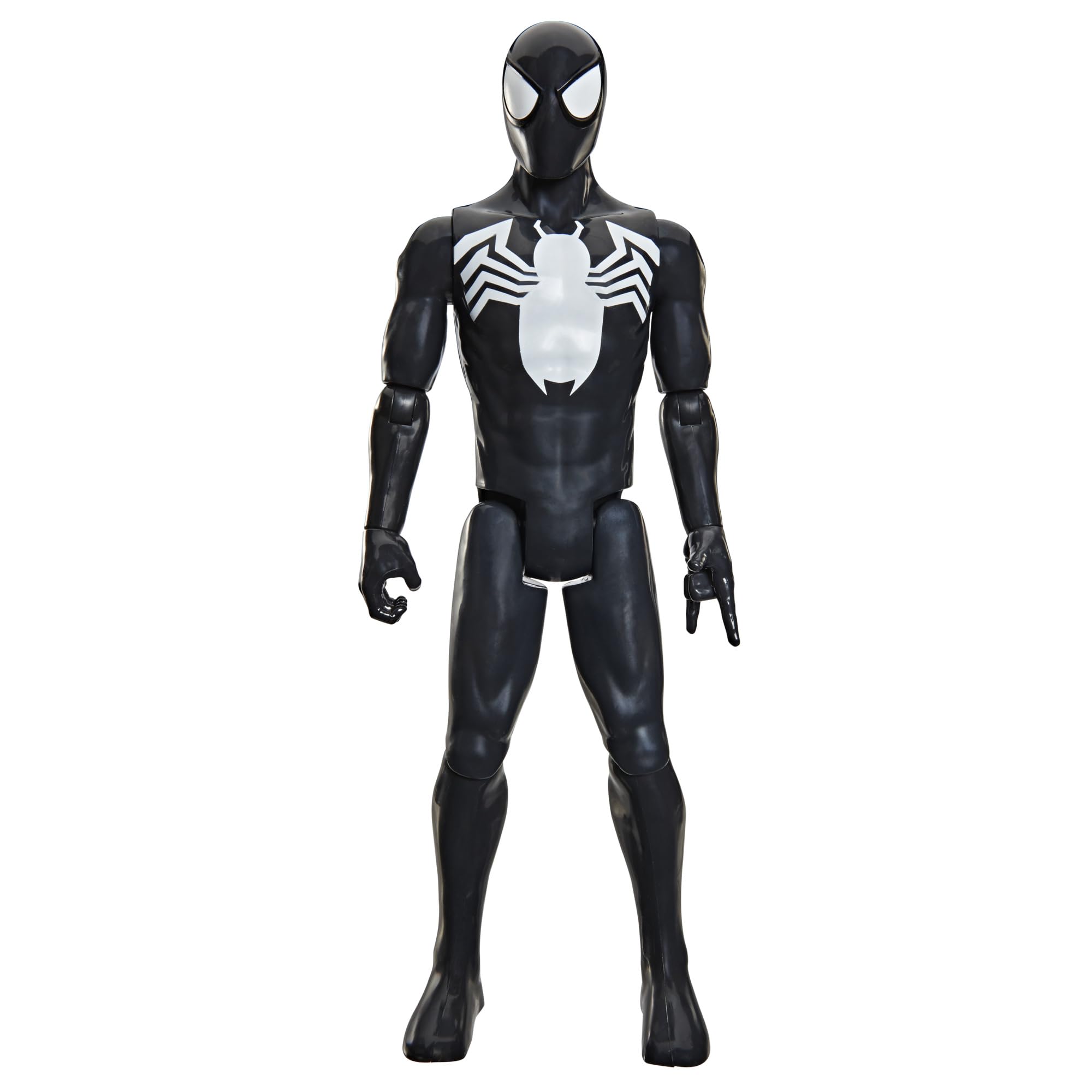 SPIDER-MAN Hasbro Marvel, Titan Series, Tuta Nera, Action Figure