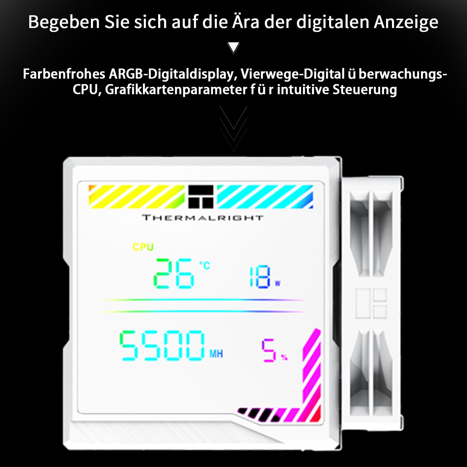 Thermalright Peerless Assassin 140 Digital White CPU Cooler - immagine 3