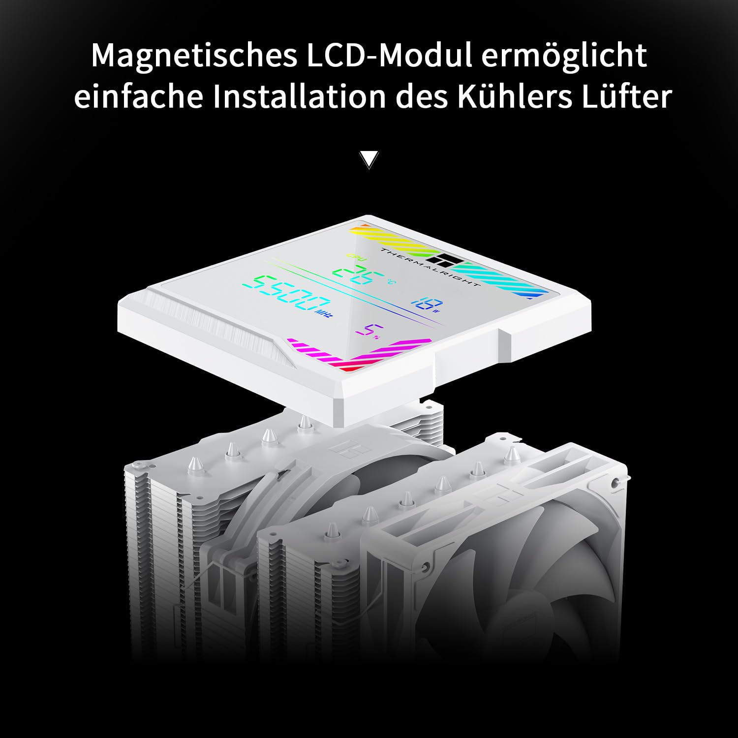 Thermalright Peerless Assassin 140 Digital White CPU Cooler - immagine 4