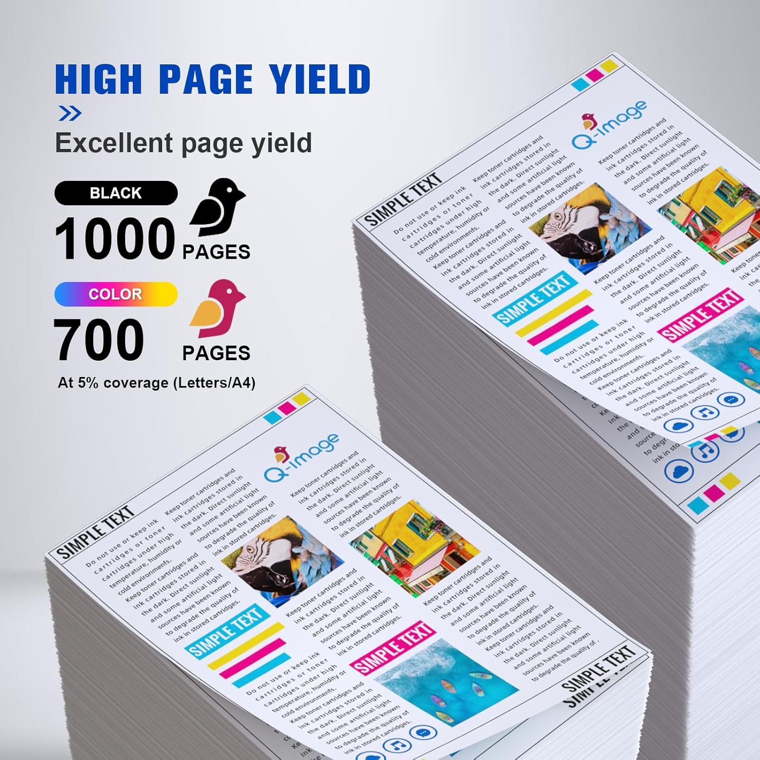 Q-image Toner compatibile HP 117A (4-Pack) - immagine 3