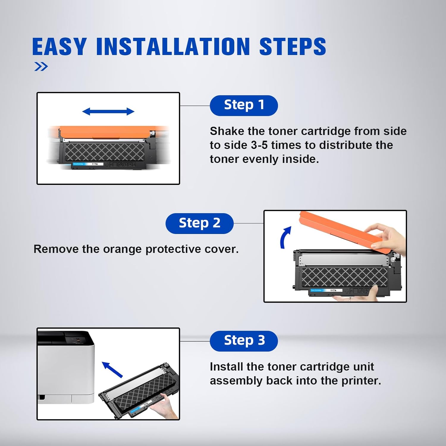 Q-image Toner compatibile HP 117A (4-Pack) - immagine 6