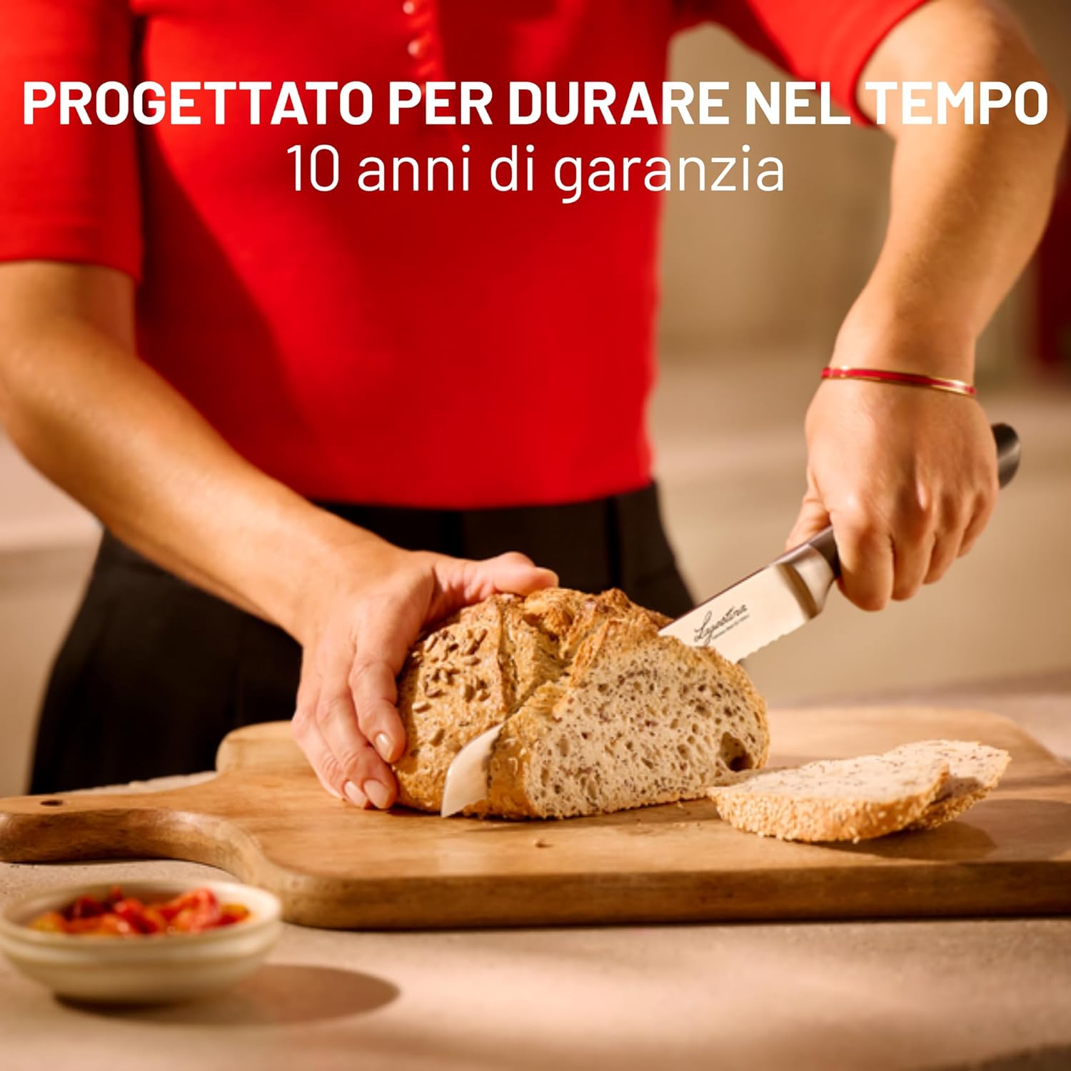 Lagostina Virtuoso - Coltello da Pane 20cm - immagine 2