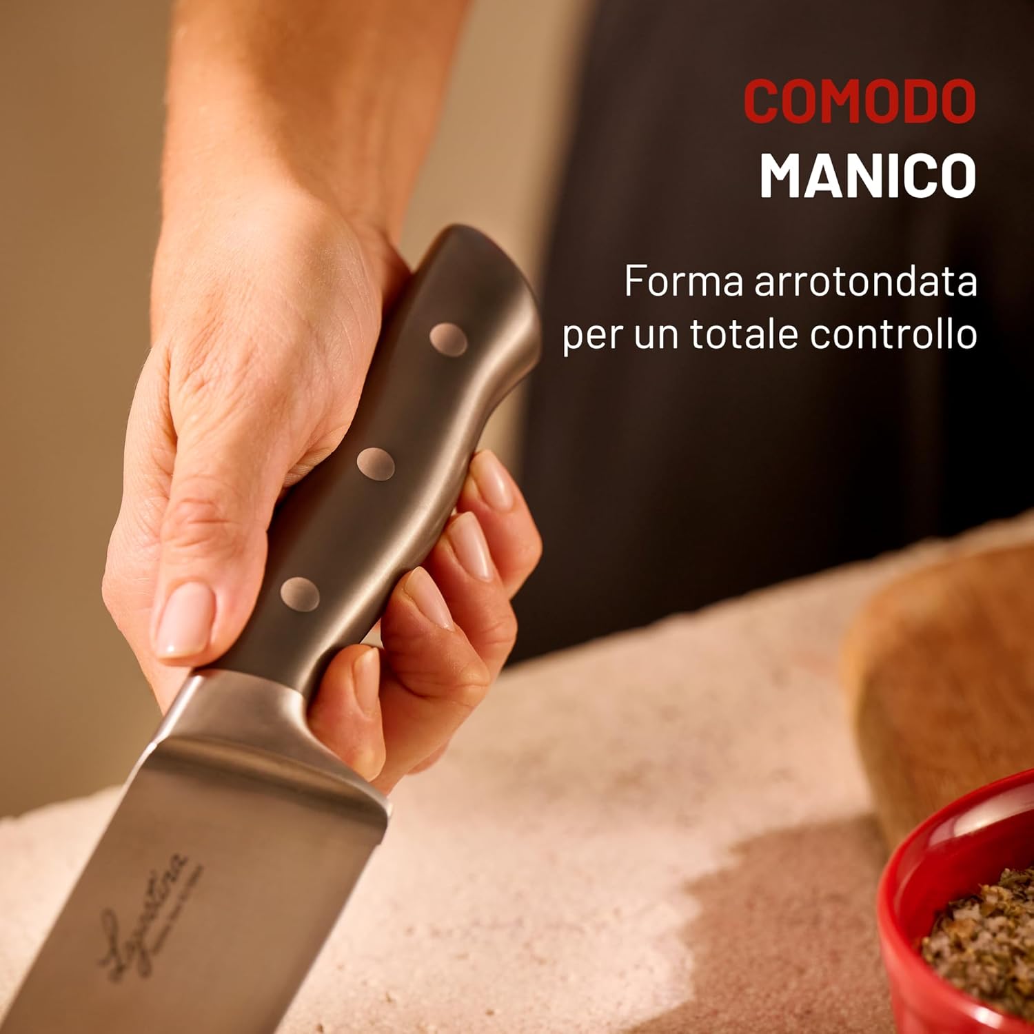 Lagostina Virtuoso - Coltello da Pane 20cm - immagine 4