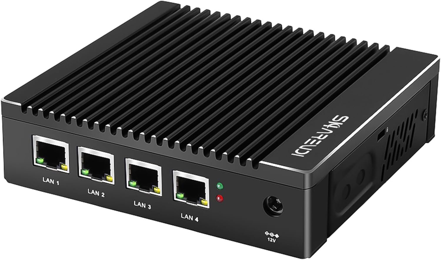 Micro Firewall Fanless In-tel N3700 Quad Core Mini PC - immagine 1