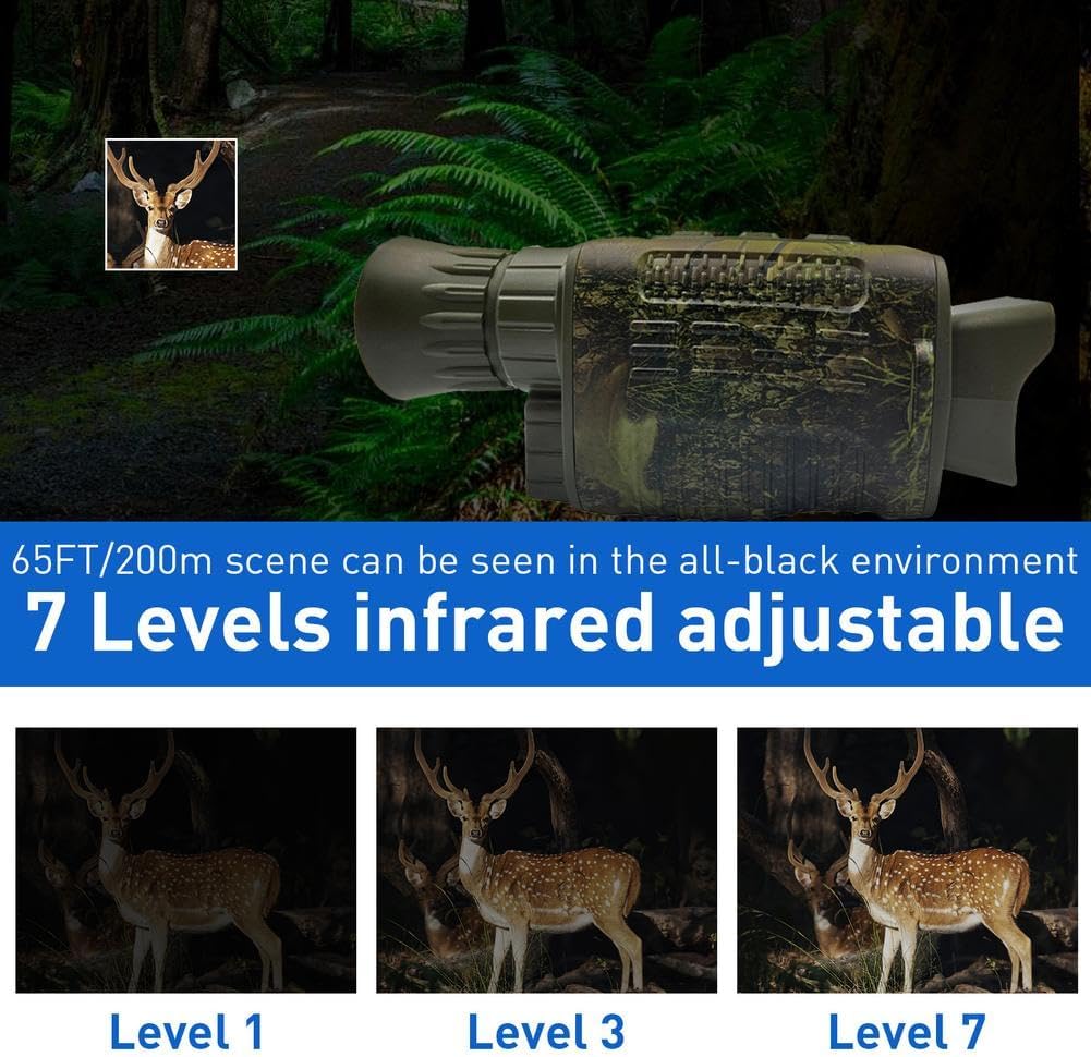 Zstar Monoculare 4K HD Visione Notturna - immagine 6