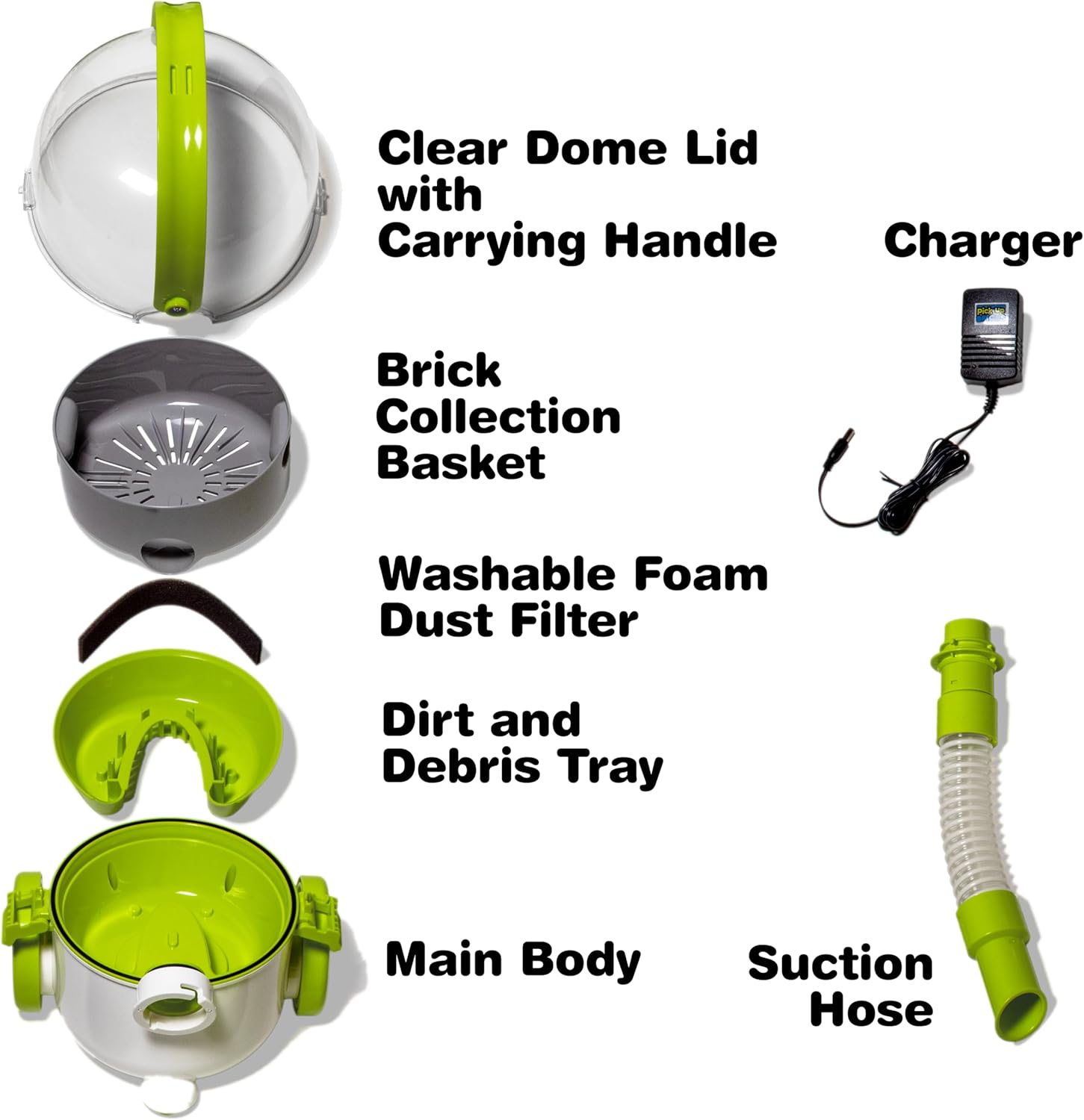 Pick Up Bricks - Aspirapolvere Giocattolo per Bambini - immagine 6