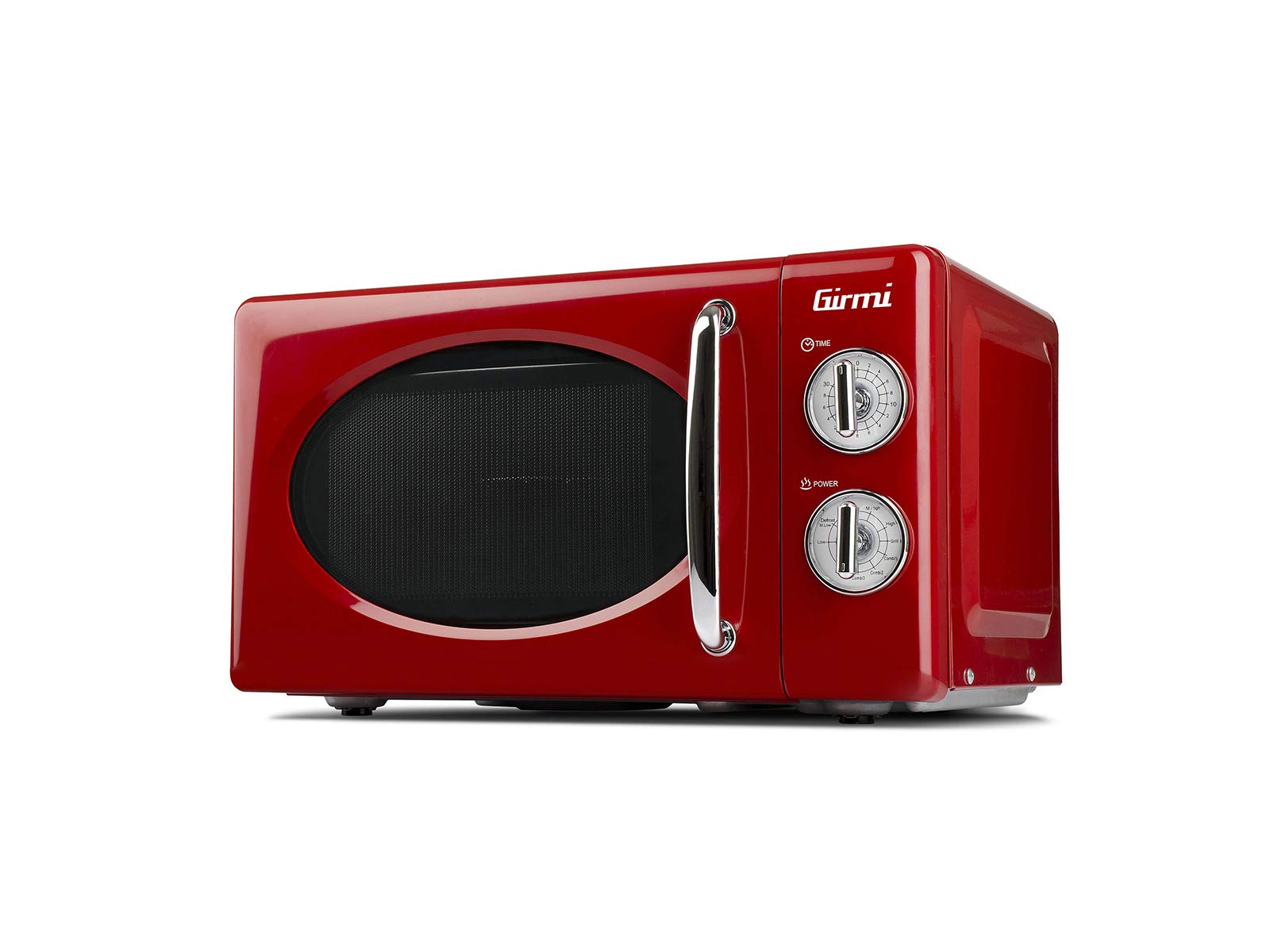 Girmi FM21 Forno Microonde Combinato 20 Litri, Rosso