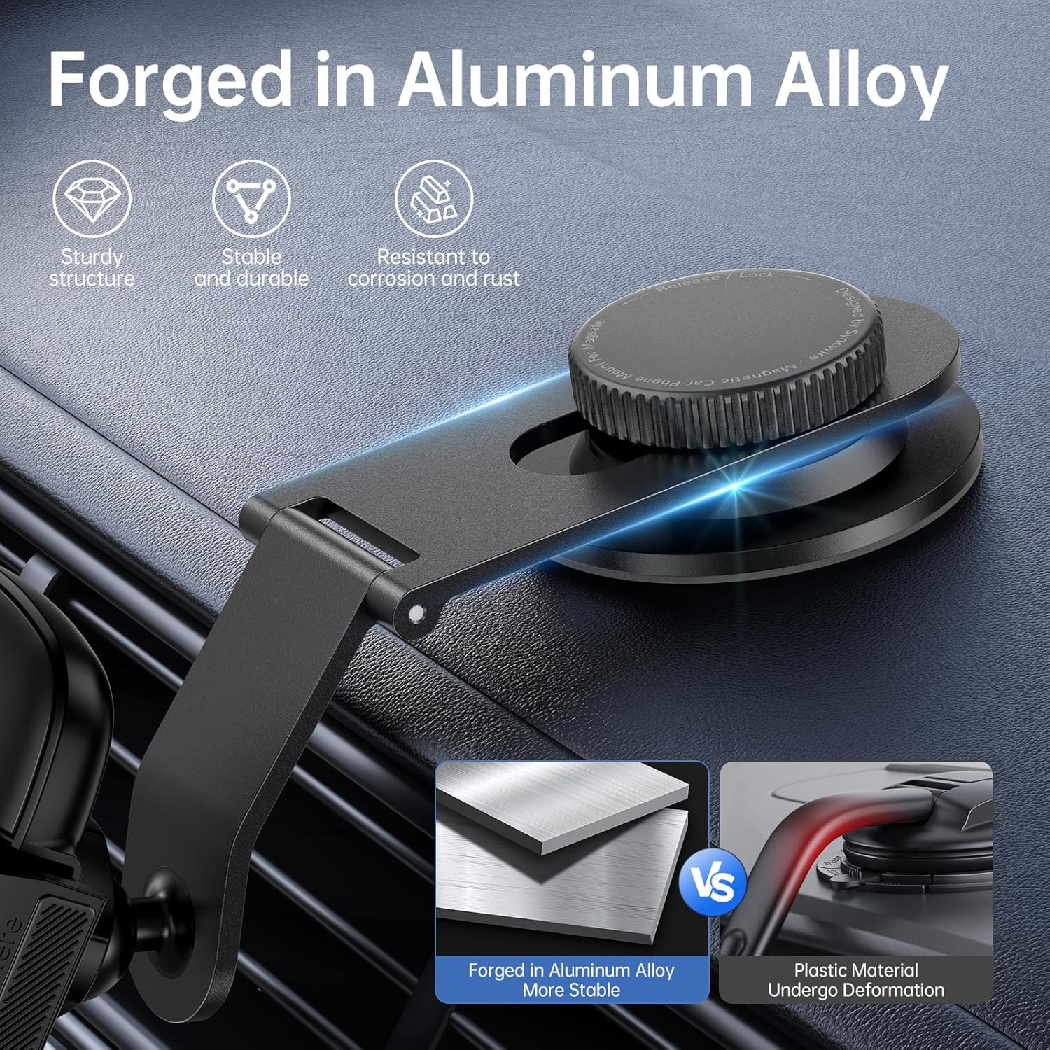 Syncwire Porta Cellulare Auto Universale Adesivo - immagine 4