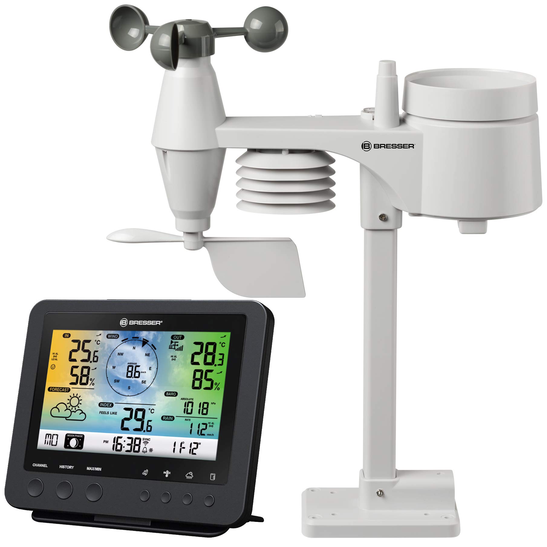Bresser 7002580 Stazione Meteo Colori Wi-Fi