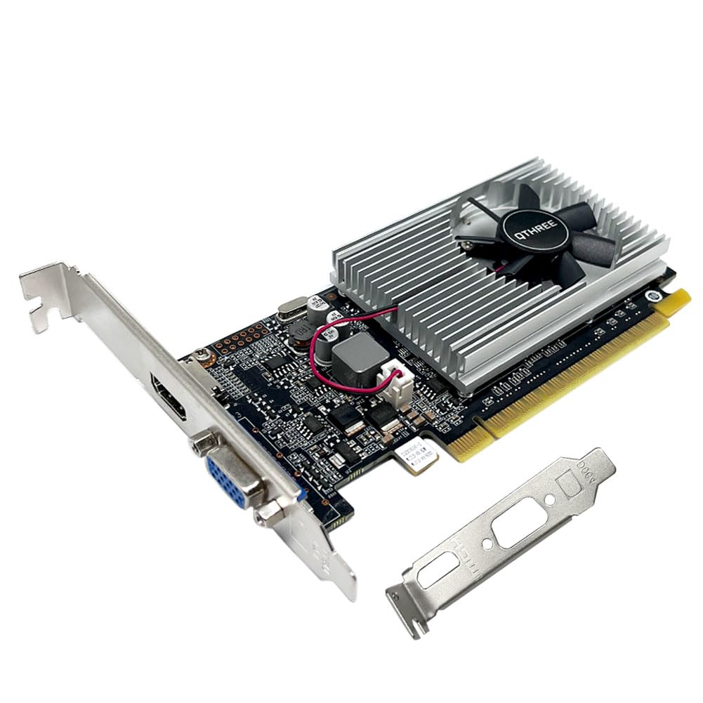 Qthree Geforce GT 210 1G D3 - Scheda Video Low Profile