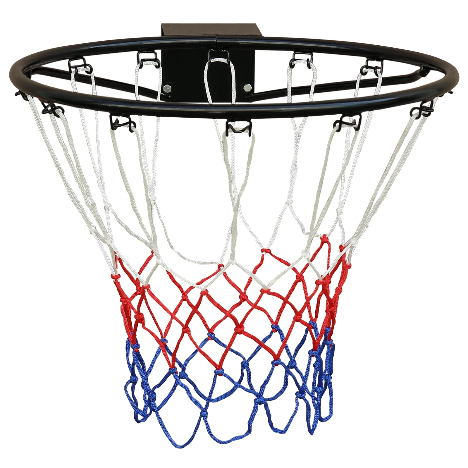 Anello Solido da Basket Professionale 45cm, Nero
