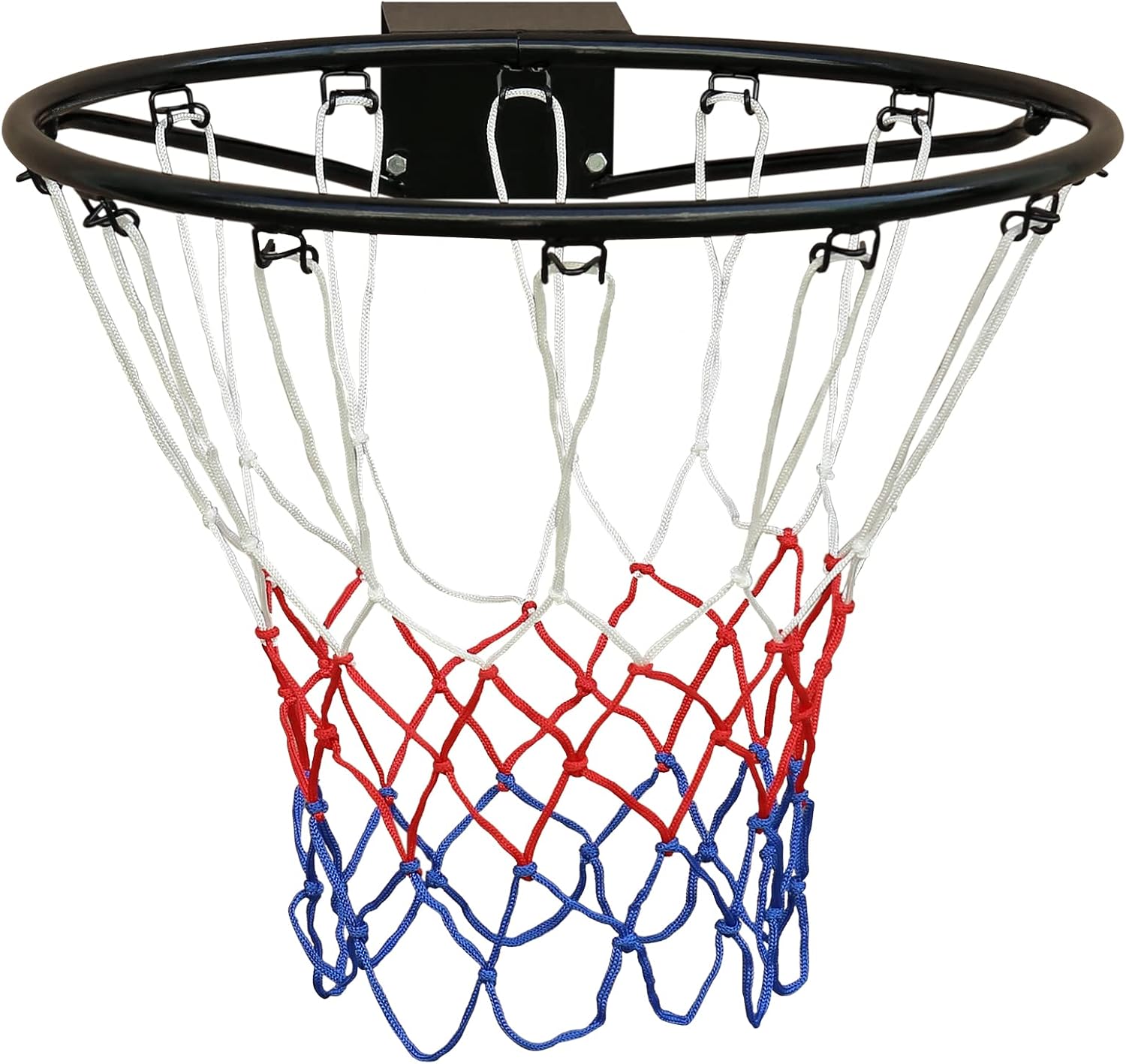 Anello Solido da Basket Professionale 45cm, Nero - immagine 1