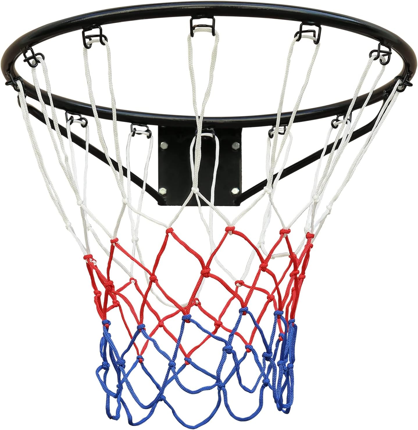 Anello Solido da Basket Professionale 45cm, Nero - immagine 2