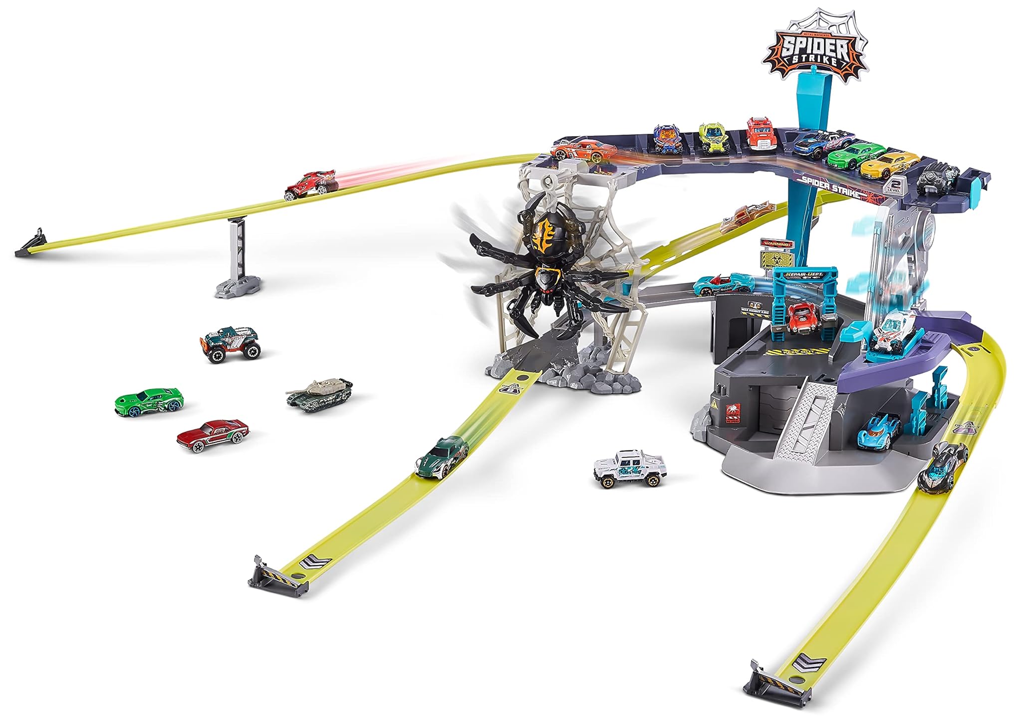 ZURU Metal Machines Set da Gioco Spider Strike, Marrone