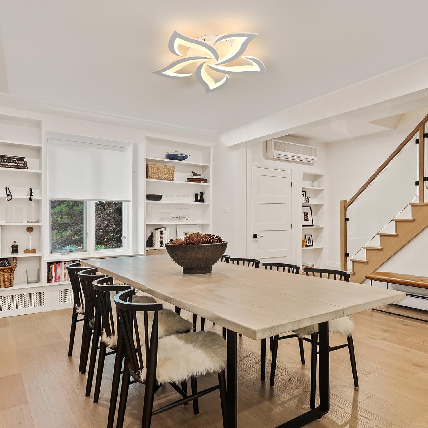 Riserva Plafoniera LED Soffitto Moderna 60W 6500LM - immagine 8