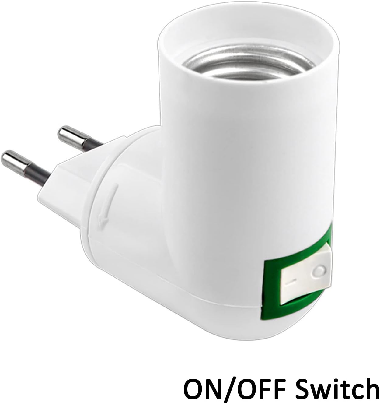 Akynite Portalampada E27 con Interruttore Wireless, 2 pezzi - immagine 3