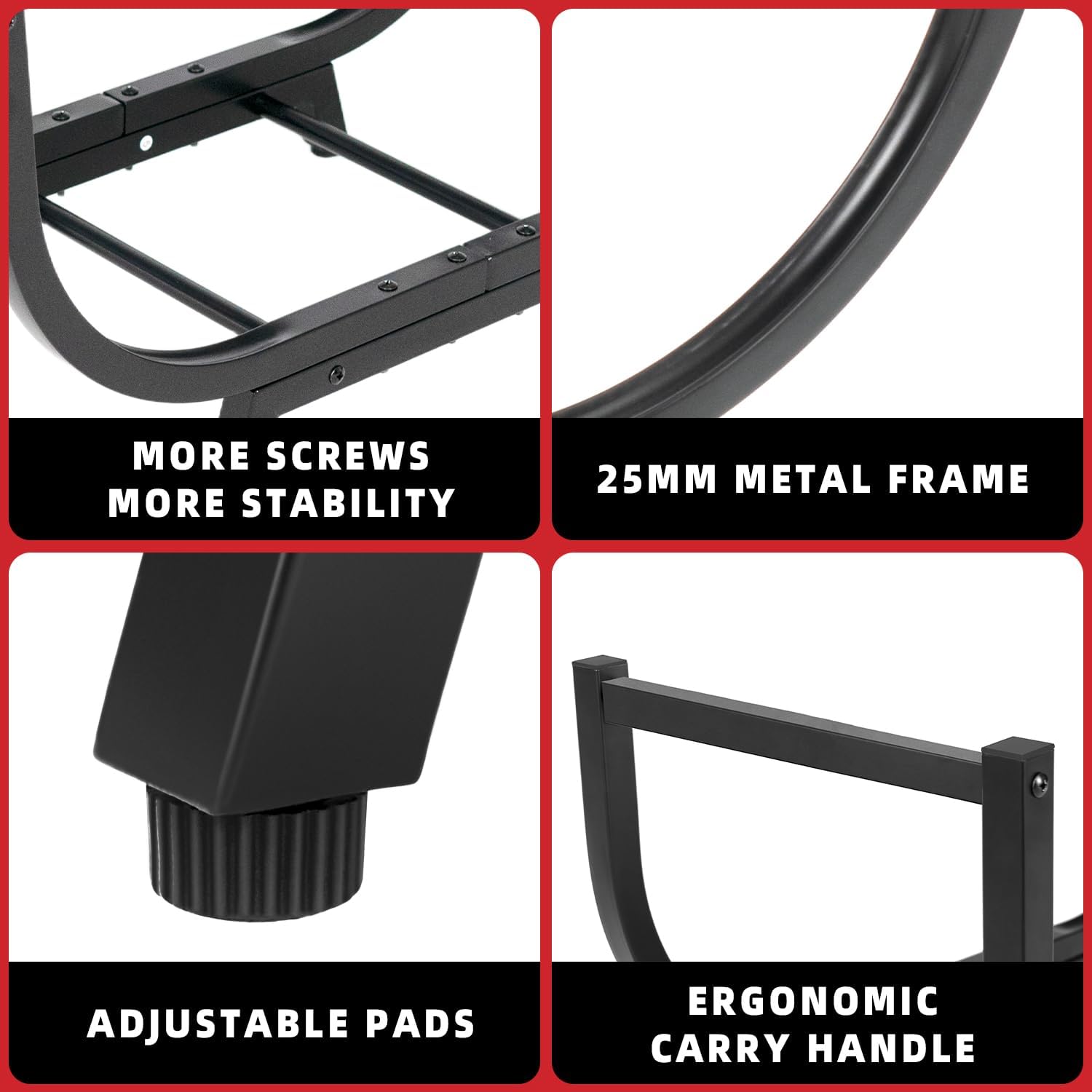 Scaffale per Legna da Ardere 30 Pollici - immagine 3