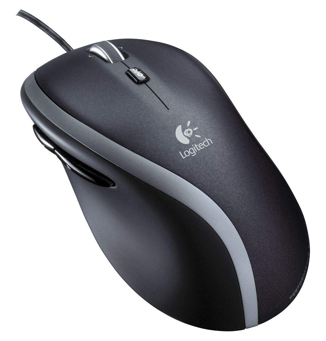Logitech M500 Mouse USB Cablato 1000 DPI, Nero