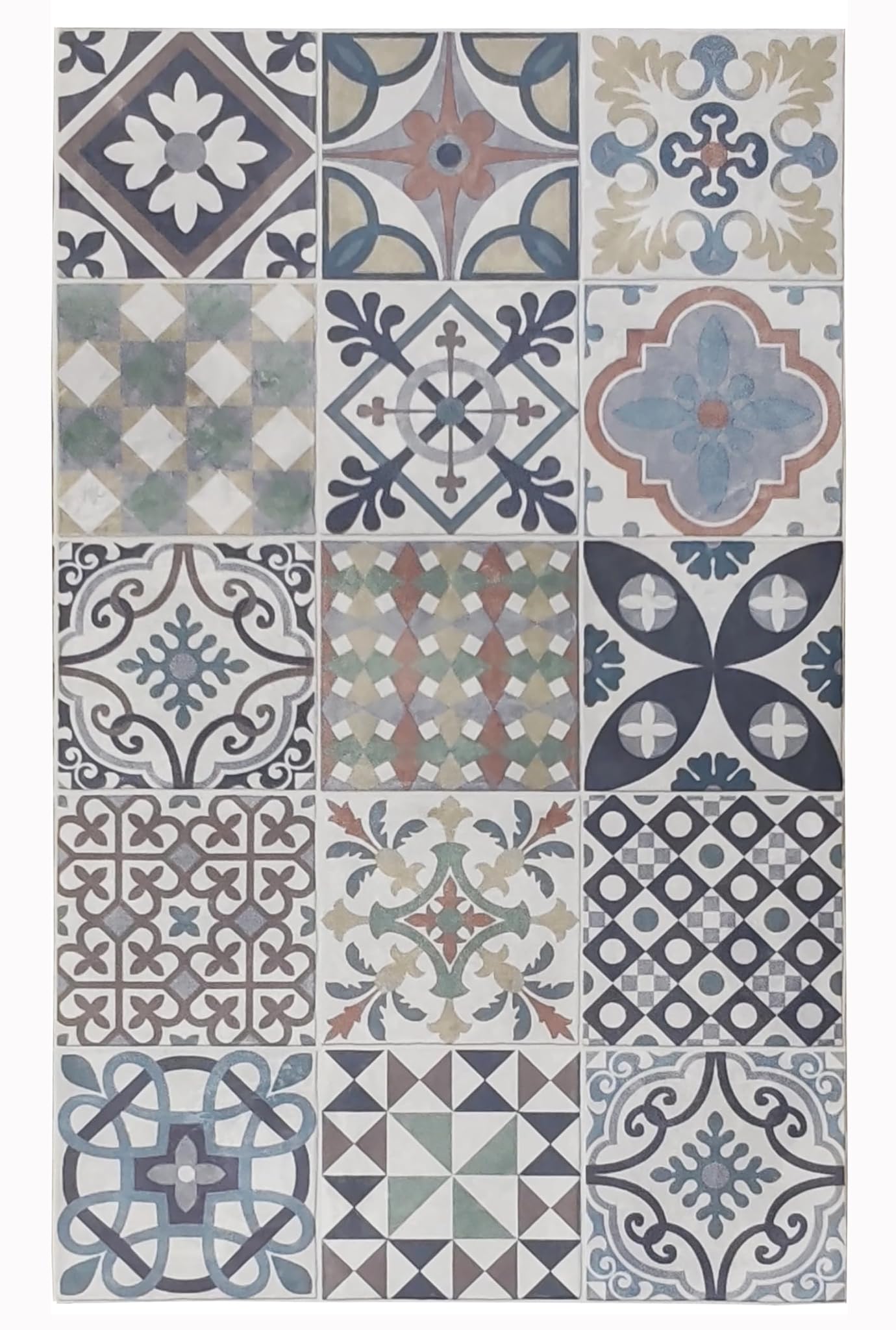 Tadi & Imperio1979 Tappeto Vinile Idraulico Multicolore