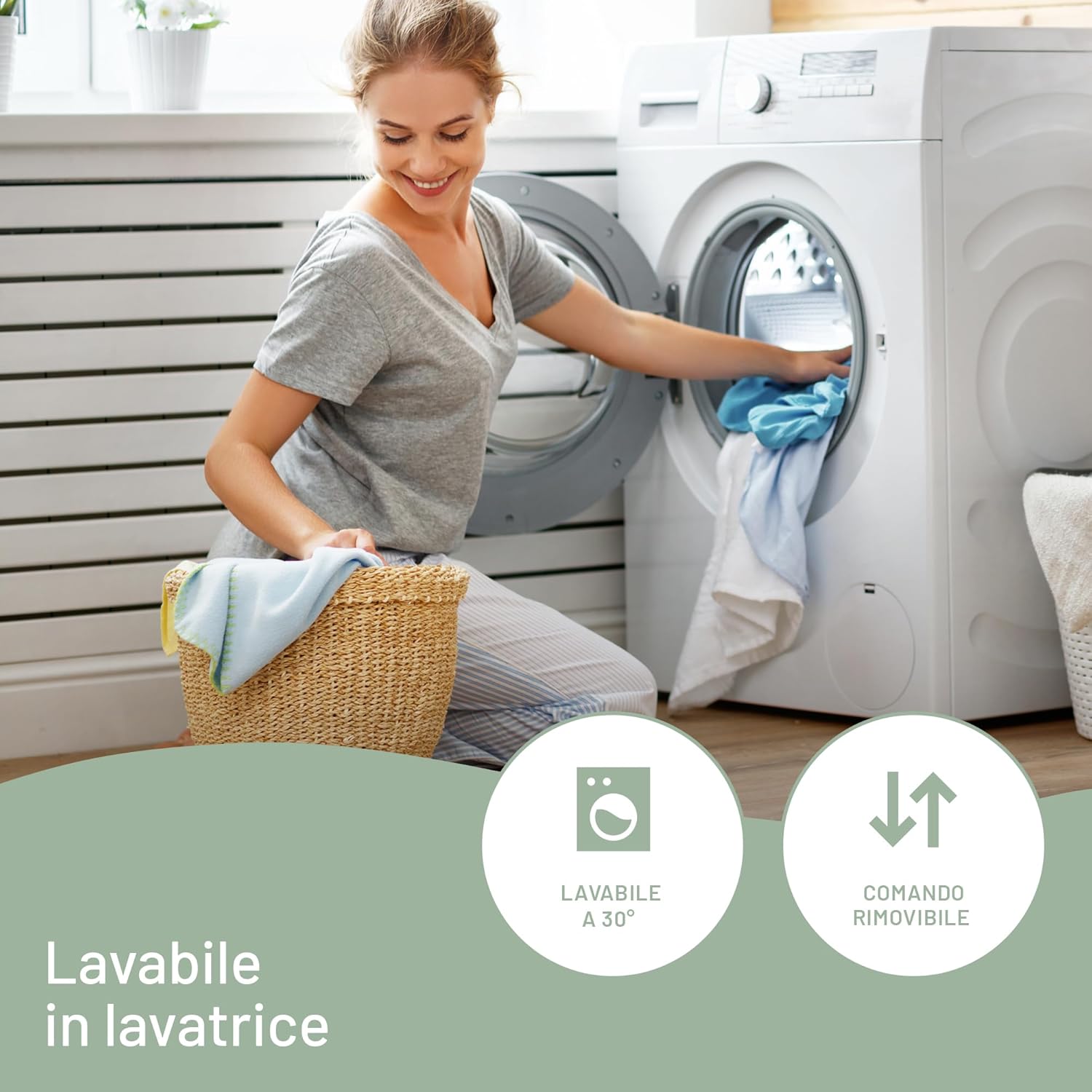 Imetec Scaldasonno Adapto Recreo Singolo 150x80cm - immagine 6