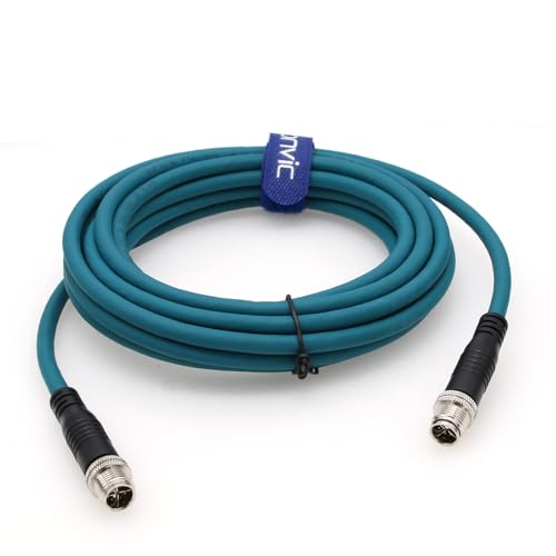 Eonvic Cavo Ethernet M12 X-code Cat6 8 posizioni (8m)