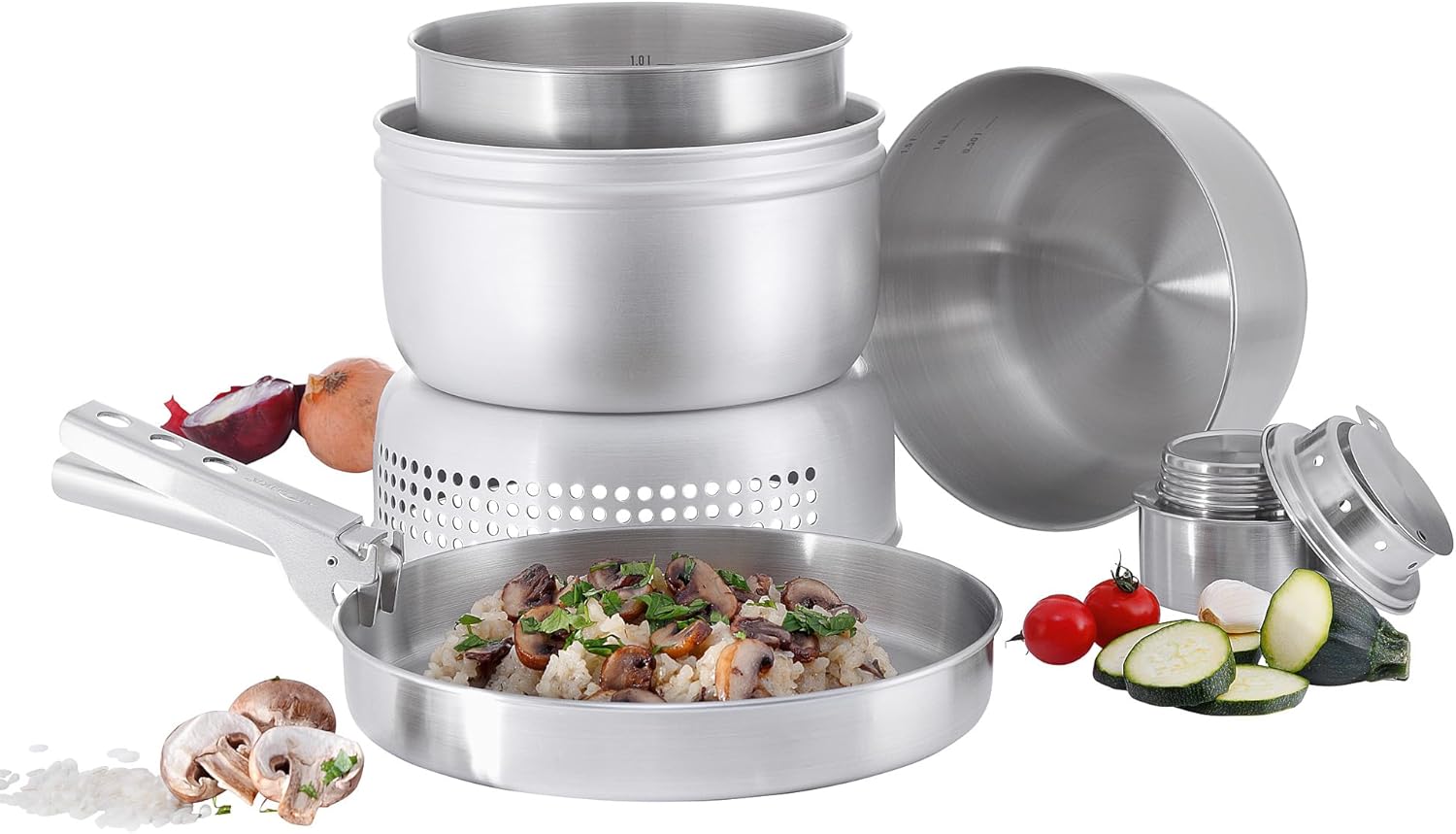 Tatonka - Set pentole con bruciatore - immagine 2