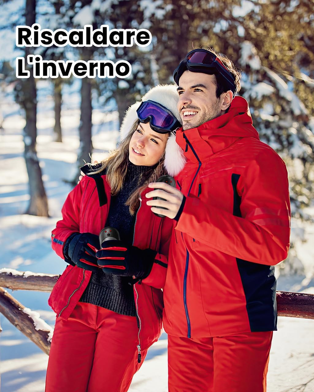 Scaldamani Ricaricabile 6000mAh 2 Pack - immagine 7