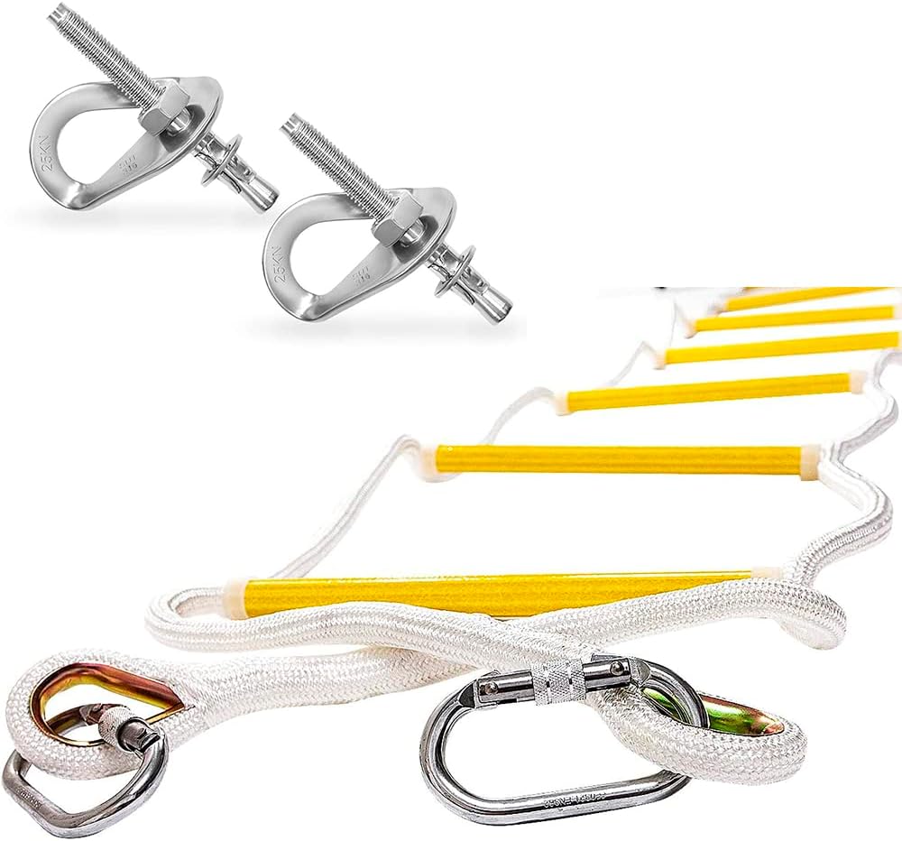 Scala Antincendio 1-2 Piani 5m Antiscivolo - immagine 1