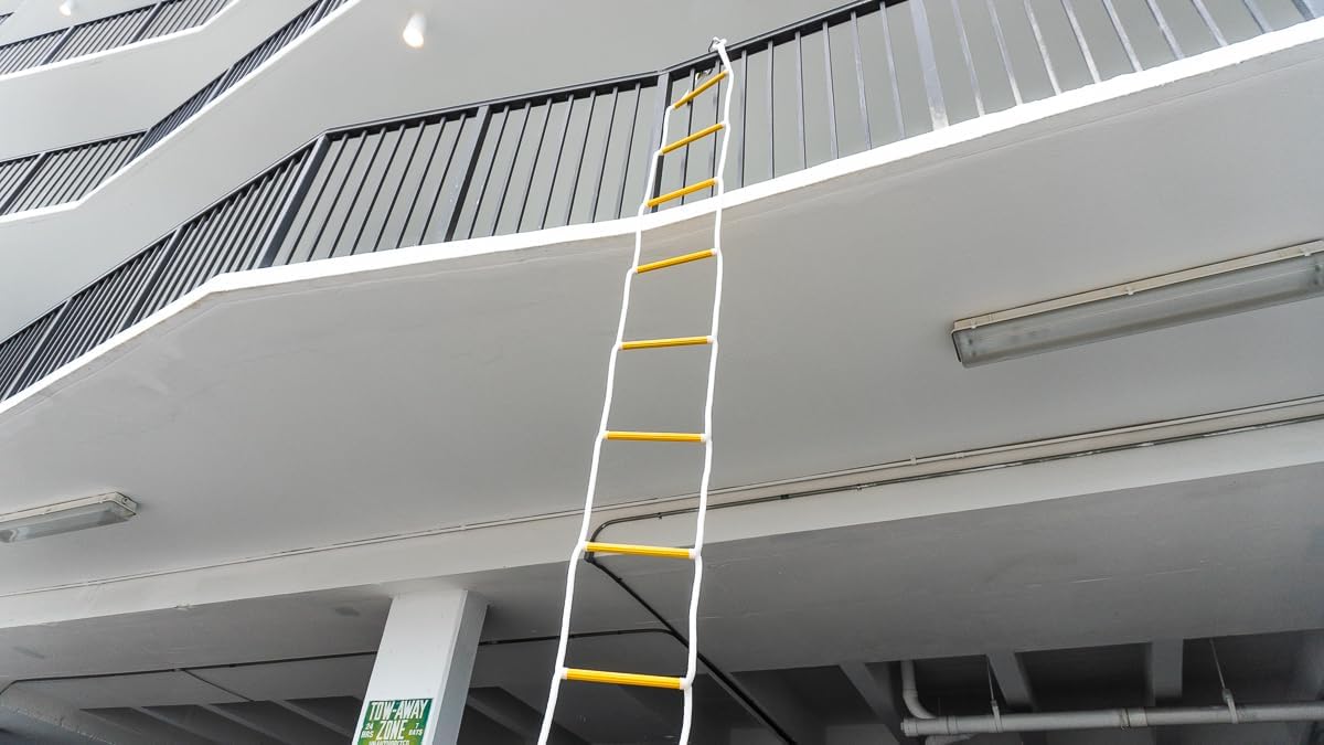 Scala Antincendio 1-2 Piani 5m Antiscivolo - immagine 5