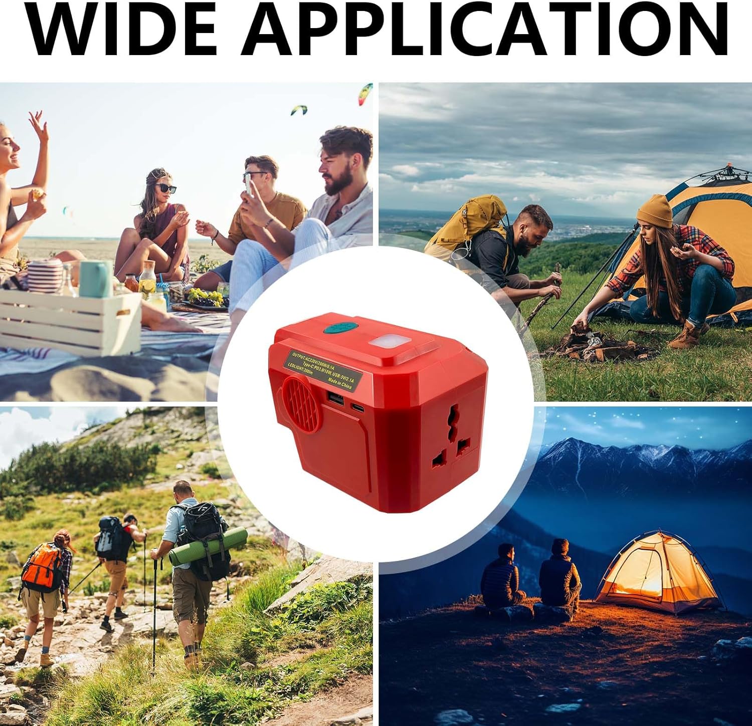 Convertitore per Batterie Einhell 18V - 200W Inverter - immagine 7