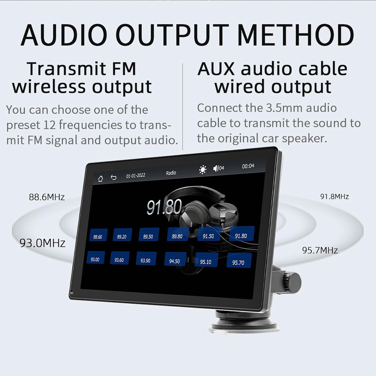 Car Stereo Audio BT MP5 Player 9 Pollici Touchscreen | Topiky | Velz