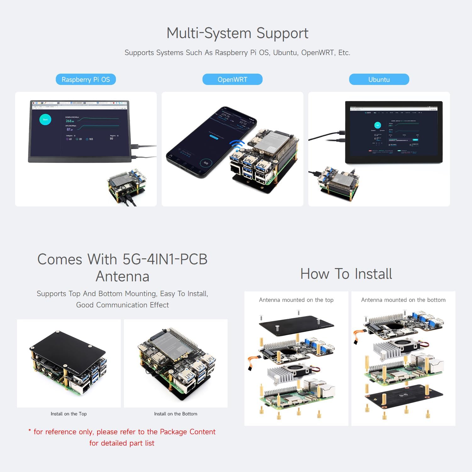 Waveshare PCIe to M.2 4G/5G and USB 3.2 HAT - immagine 6