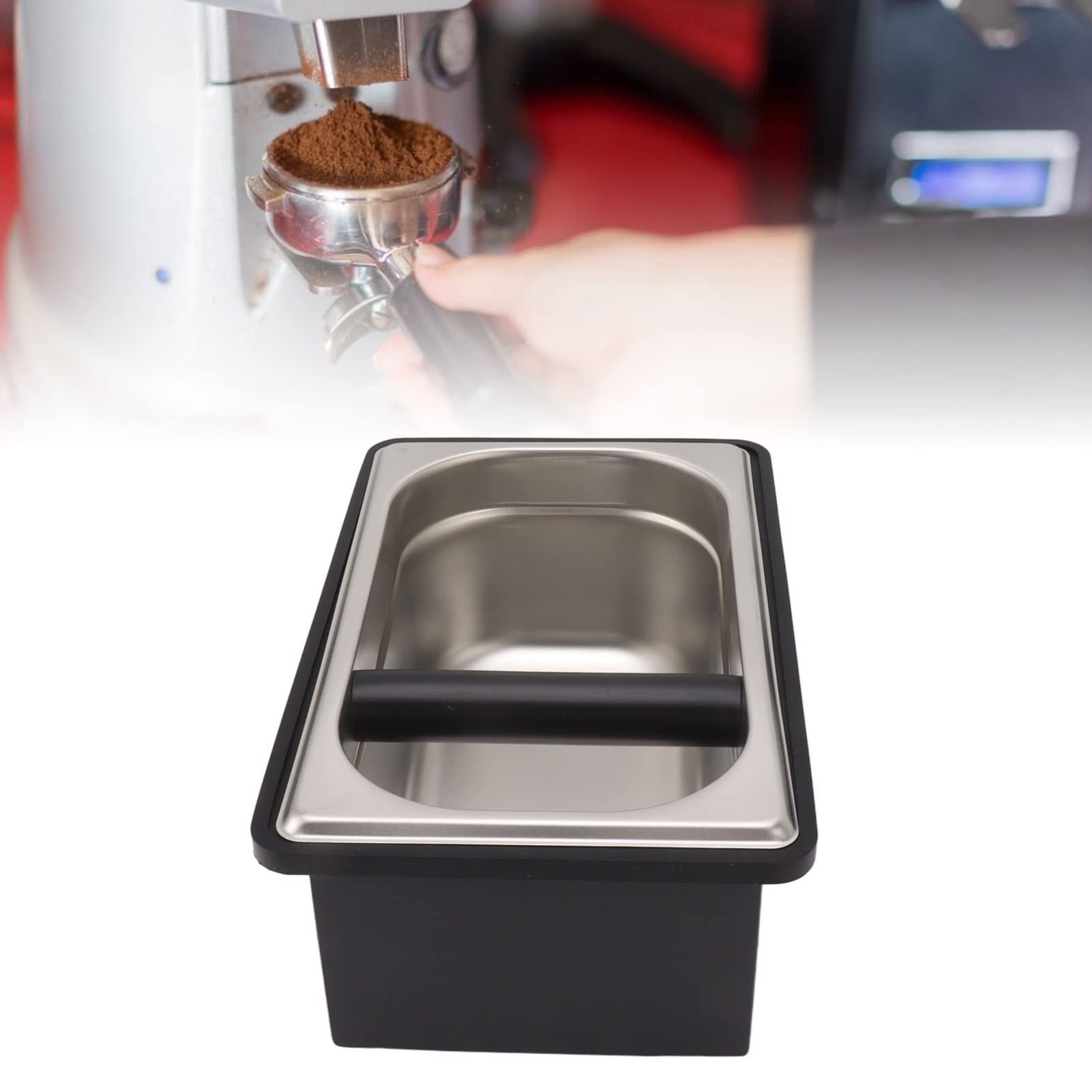 Knock Box per Caffè in Acciaio Inossidabile (L)