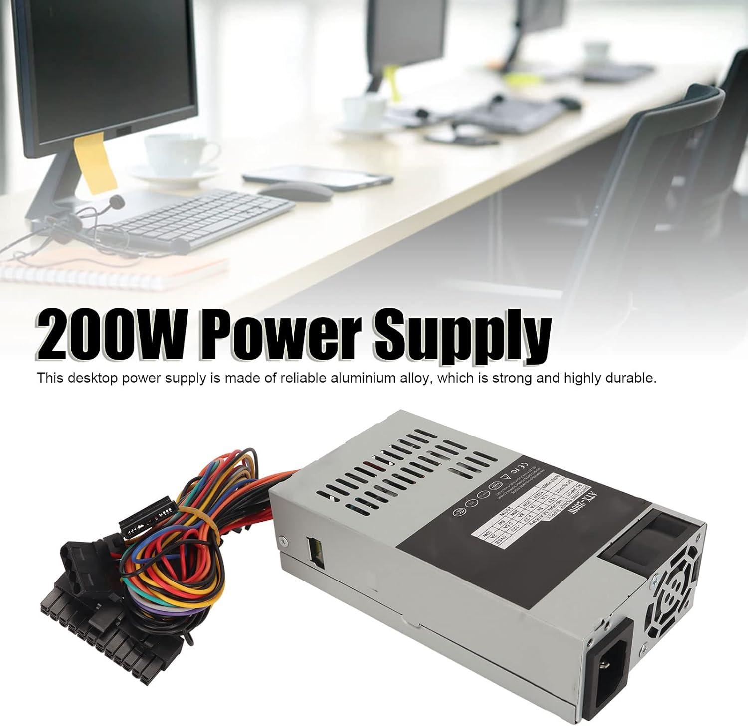 Alimentatore ATX Desktop 1U da 200W - immagine 3