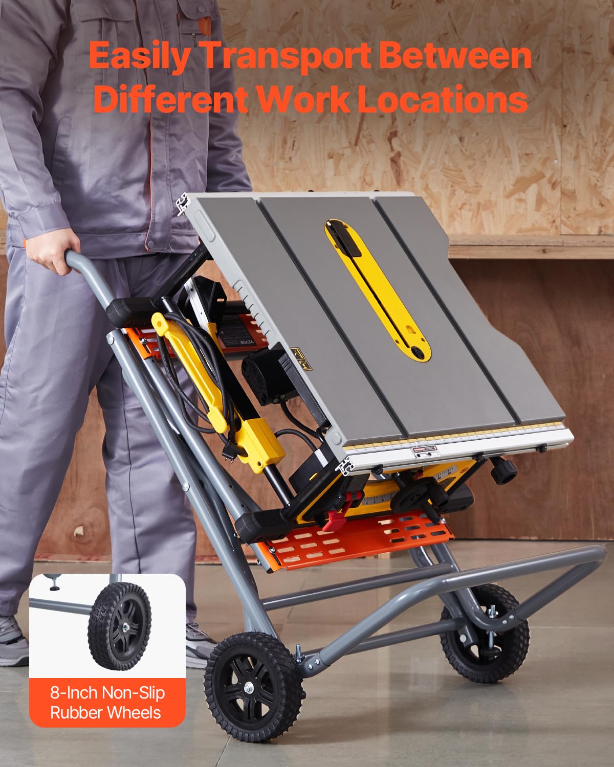 Vevor Supporto per Troncatrice da Tavolo Pieghevole - immagine 3