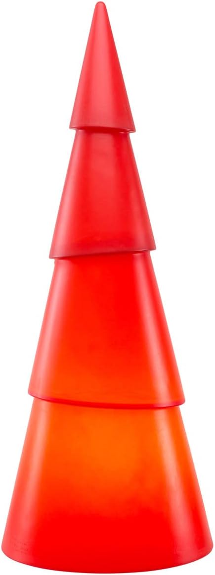 Shining Tree rotondo 100 (rosso) - immagine 1