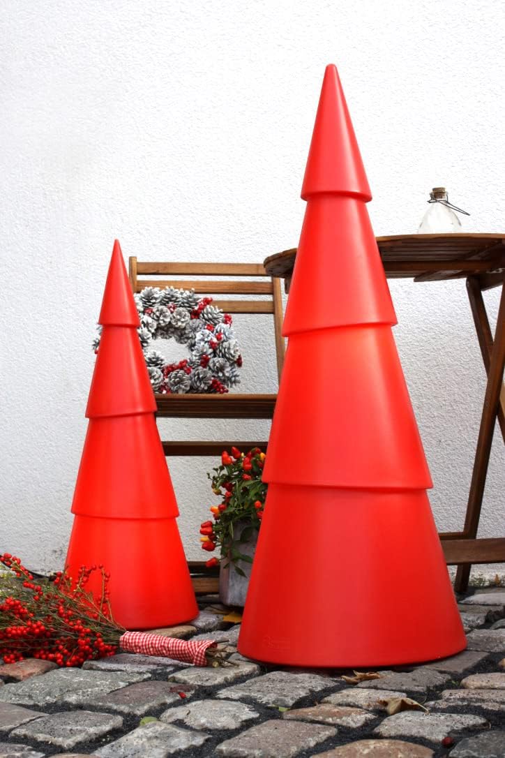 Shining Tree rotondo 100 (rosso) - immagine 5