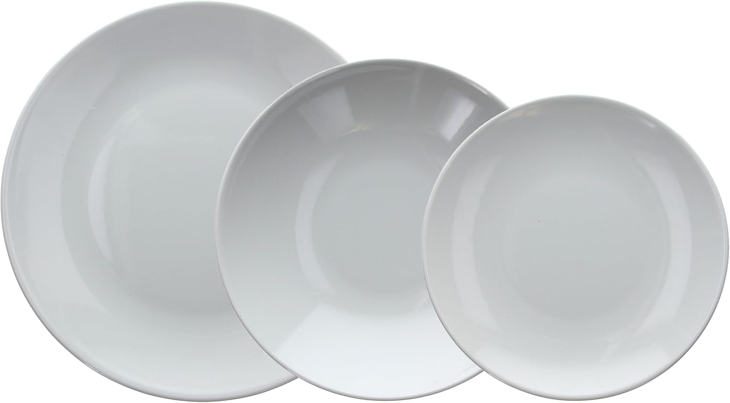 Tognana Natural Love, Servizio piatti 18 pezzi per 6 persone, Stoneware, Grigio