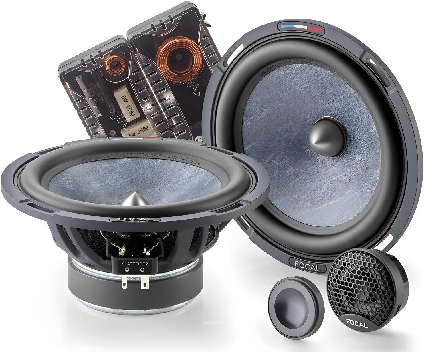 Focal PS165SF | KIT SLATE FIBER SEPARATO A 2 VIE DA 6 1/2