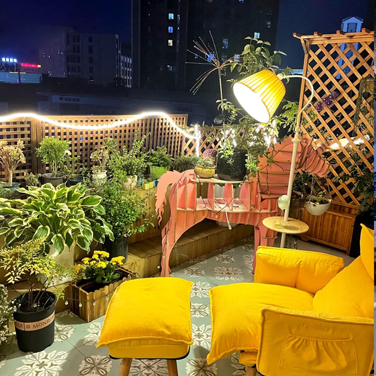 Striscia Luci Solari 10m 560 LED con Telecomando - immagine 7