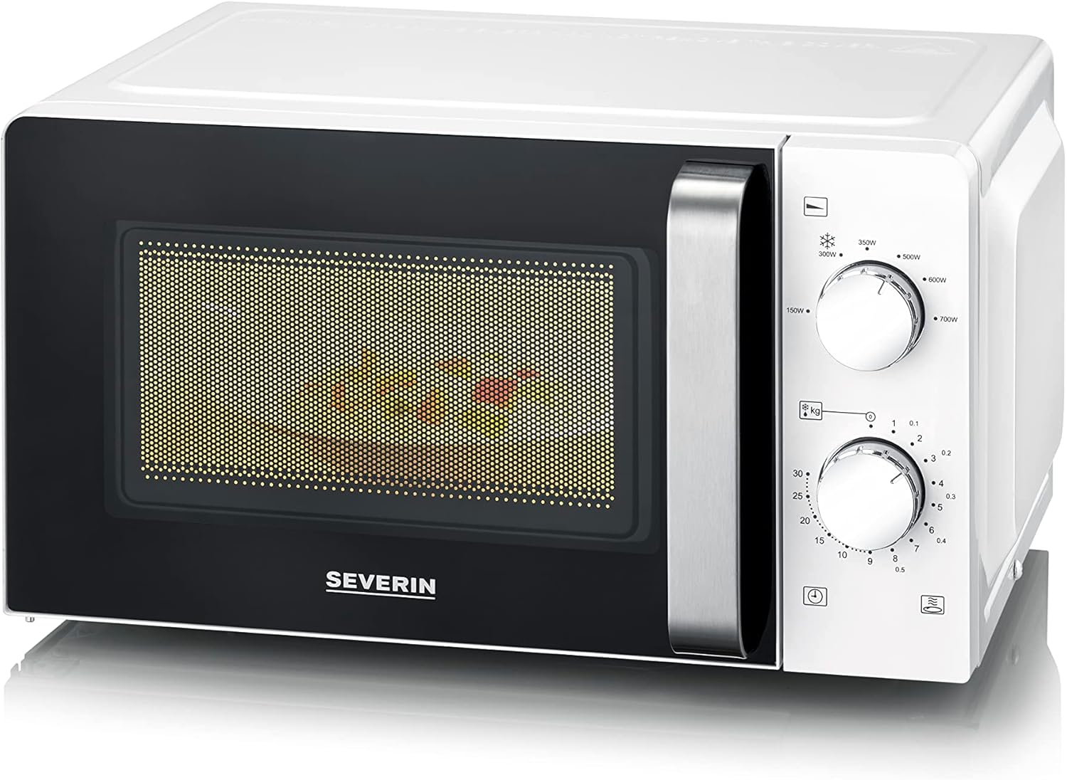 Severin Microonde Solo MW 7885, Bianco/Nero - immagine 1