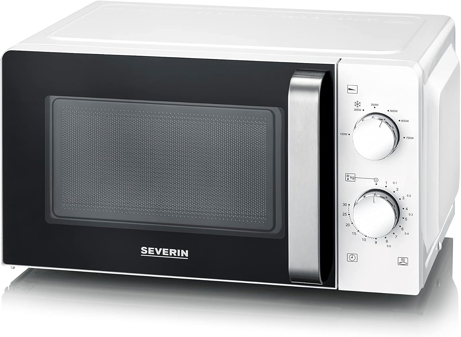Severin Microonde Solo MW 7885, Bianco/Nero - immagine 6